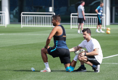 «Газпром»-тренировочные сборы в Катаре: 17 января, утренняя тренировка