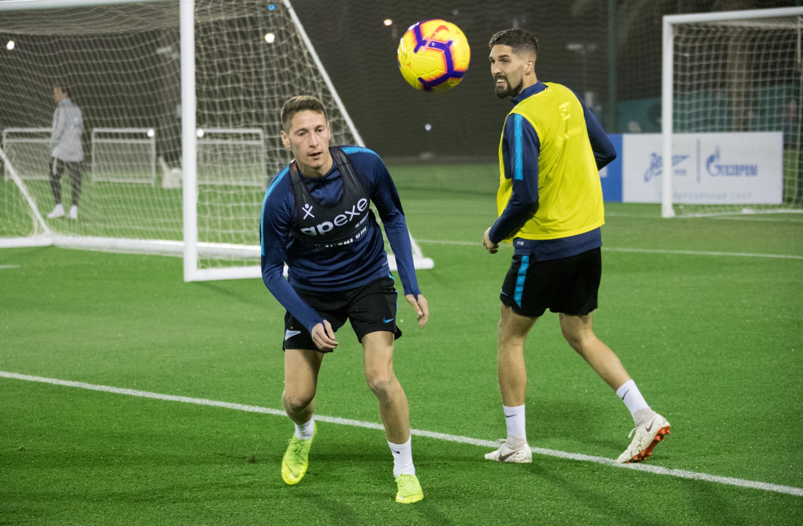 «Газпром»-тренировочные сборы в Катаре: 17 января, вечерняя тренировка