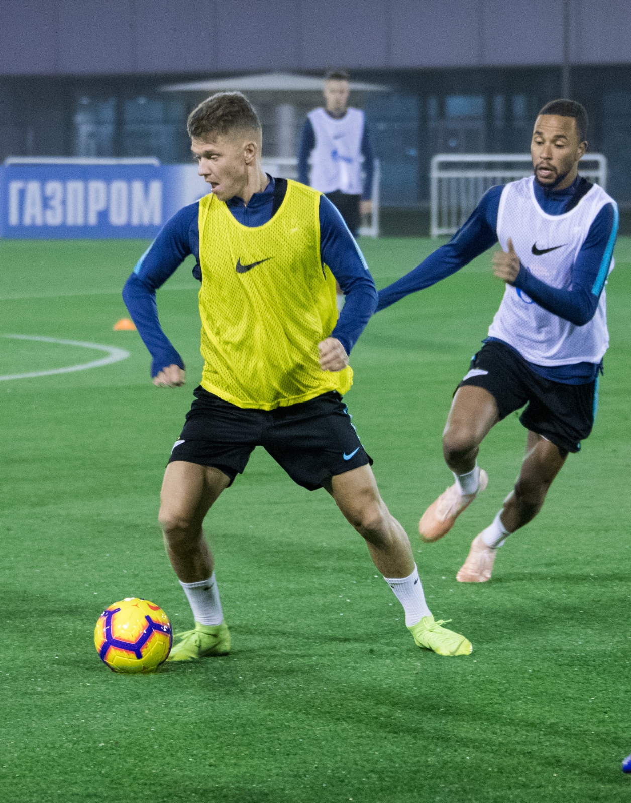 «Газпром»-тренировочные сборы в Катаре: 17 января, вечерняя тренировка