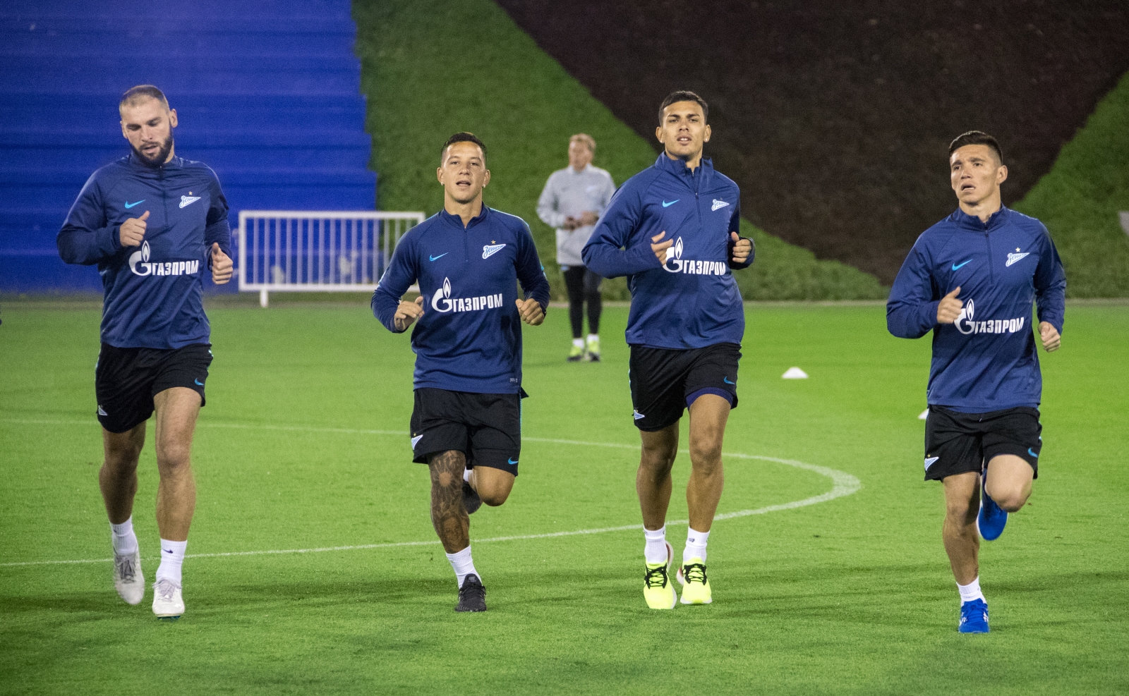 «Газпром»-тренировочные сборы в Катаре: 20 января, вечерняя тренировка