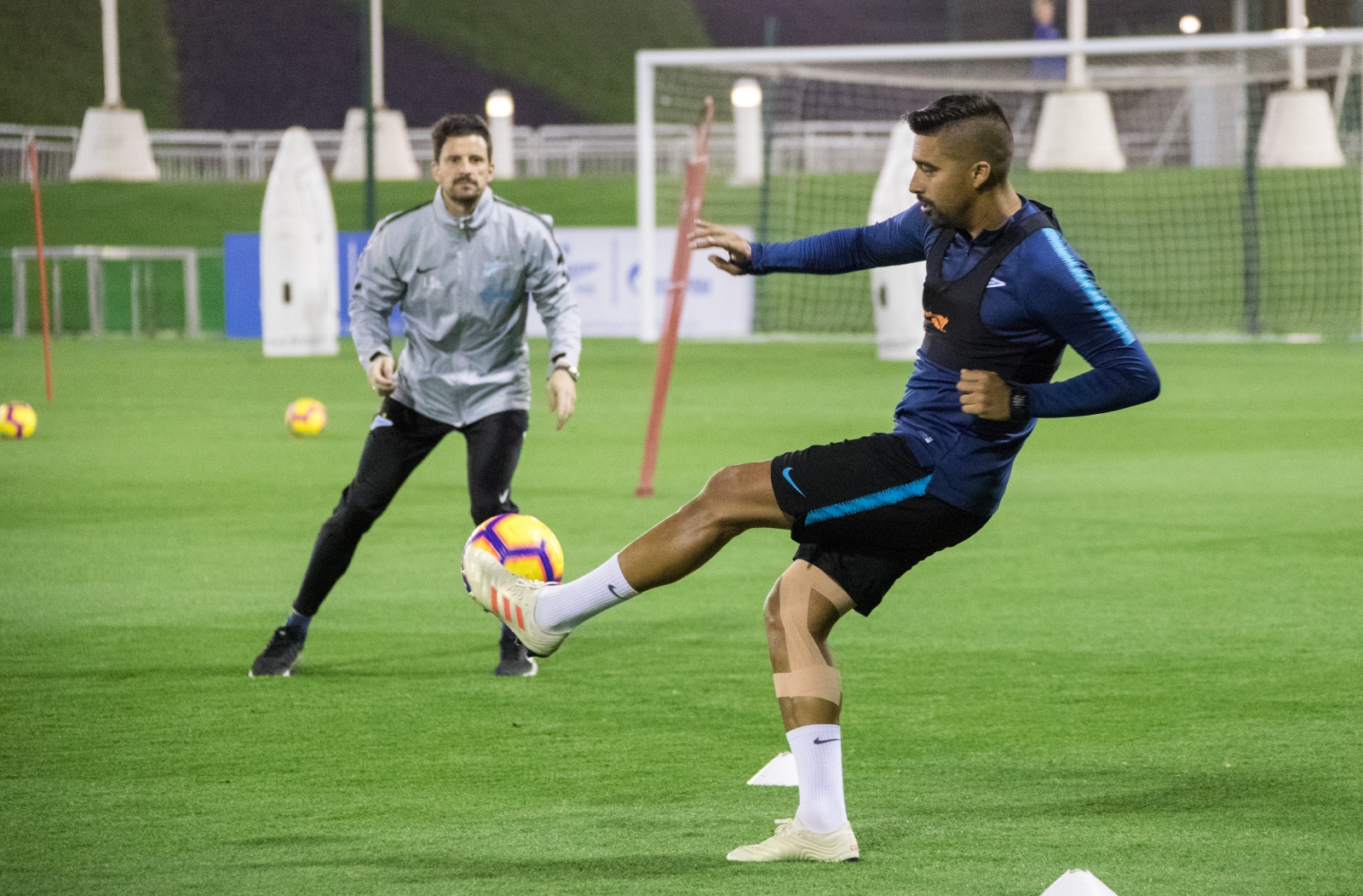 «Газпром»-тренировочные сборы в Катаре: 20 января, вечерняя тренировка