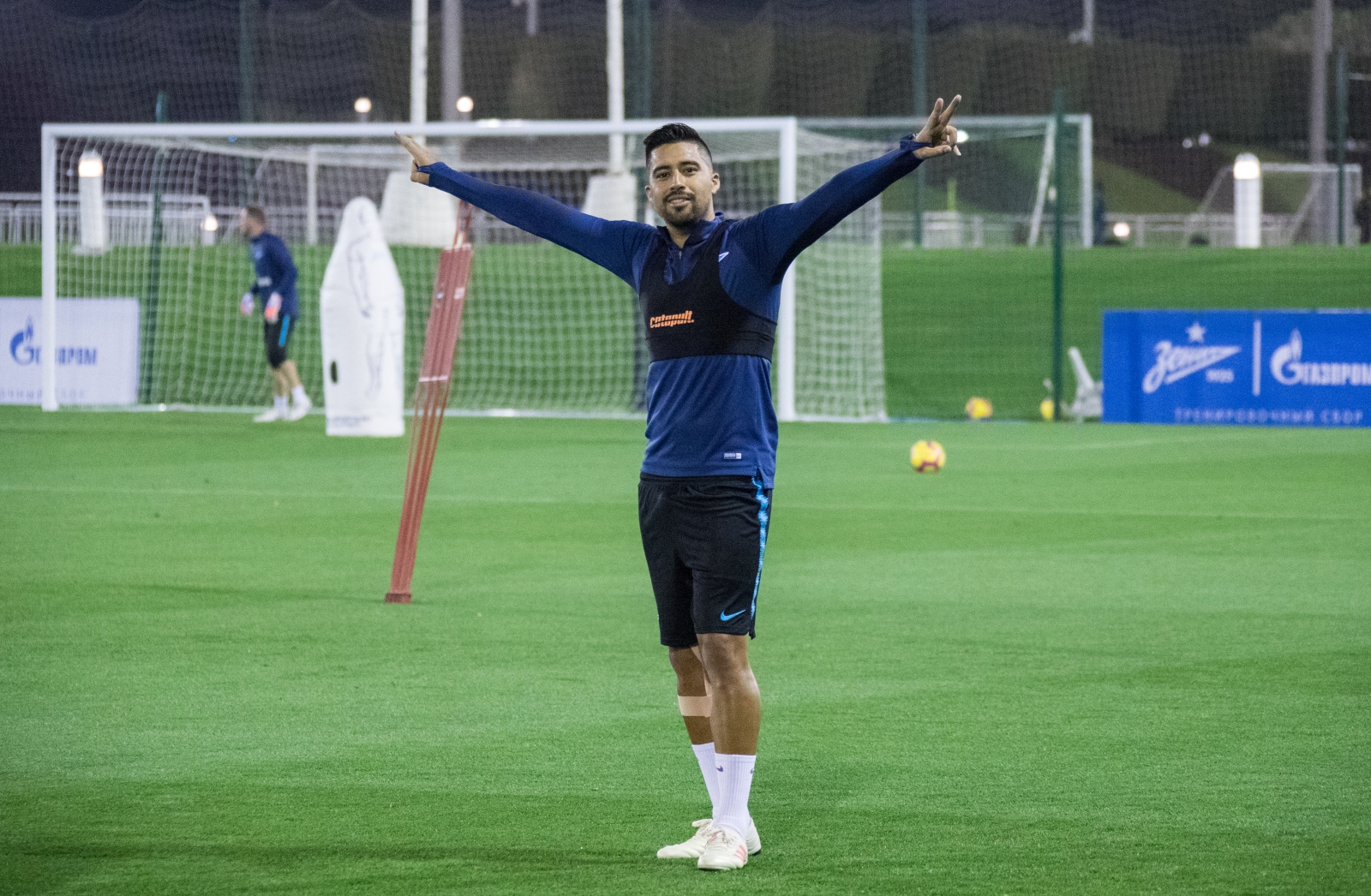 «Газпром»-тренировочные сборы в Катаре: 20 января, вечерняя тренировка