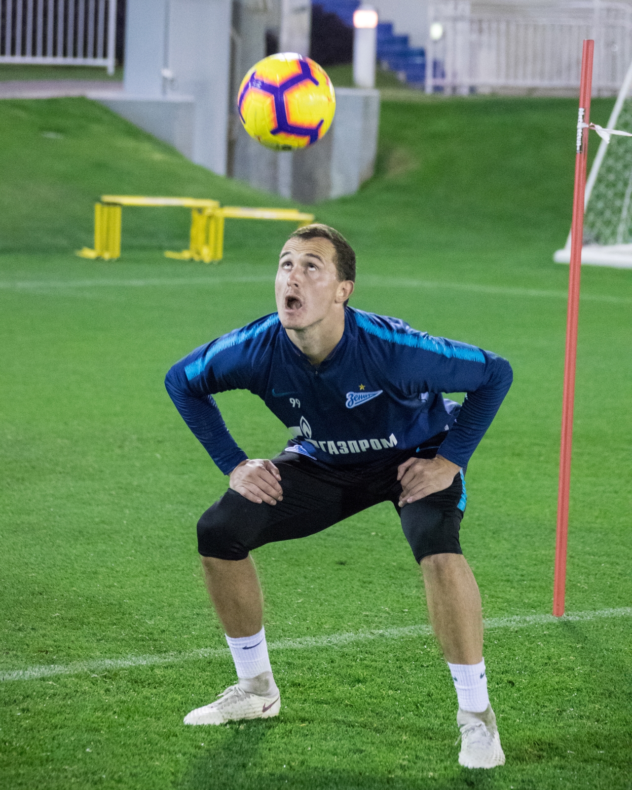 «Газпром»-тренировочные сборы в Катаре: 20 января, вечерняя тренировка