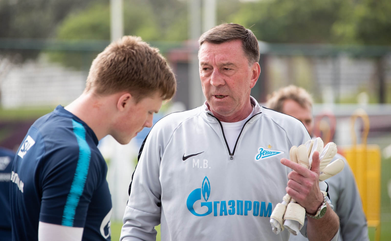 «Газпром»-тренировочные сборы в Катаре: 22 января, утренняя тренировка