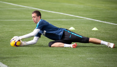 «Газпром»-тренировочные сборы в Катаре: 22 января, утренняя тренировка