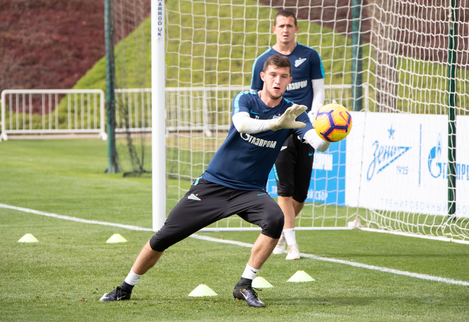 «Газпром»-тренировочные сборы в Катаре: 22 января, утренняя тренировка