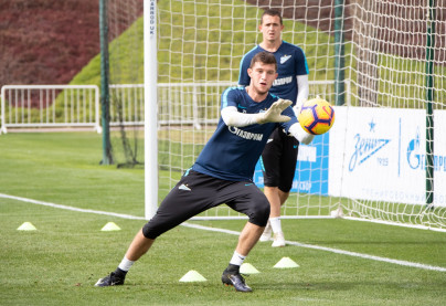 «Газпром»-тренировочные сборы в Катаре: 22 января, утренняя тренировка