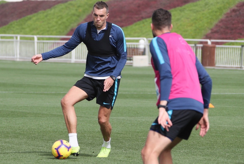 «Газпром»-тренировочные сборы в Катаре: 23 января, утренняя тренировка