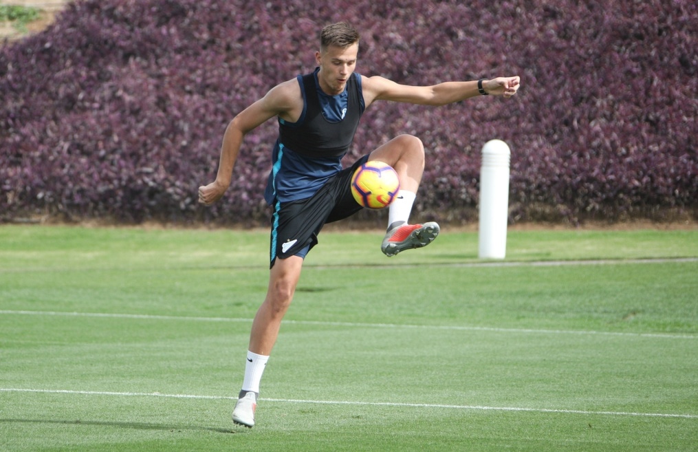 «Газпром»-тренировочные сборы в Катаре: 23 января, утренняя тренировка