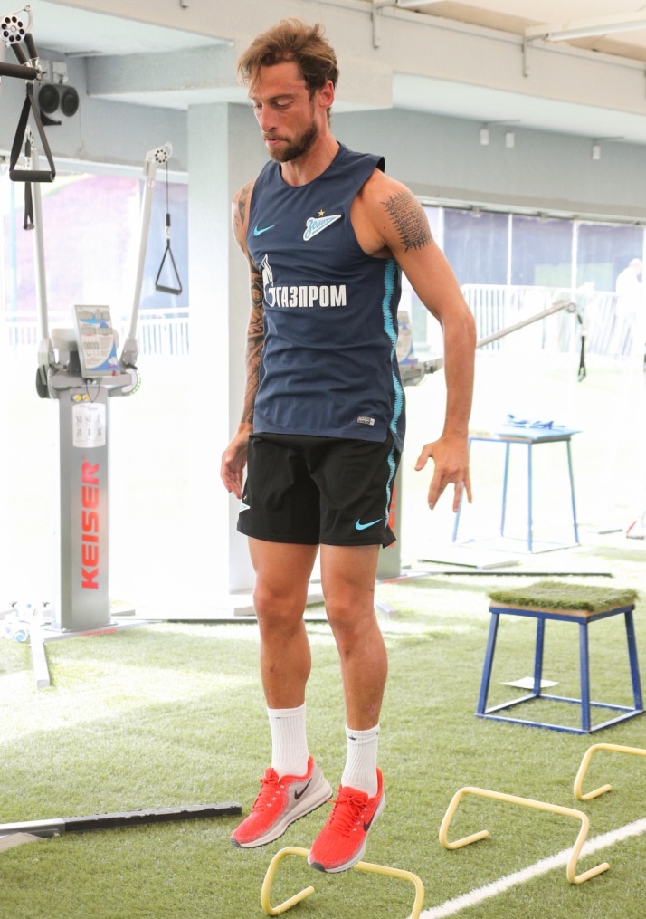 «Газпром»-тренировочные сборы в Катаре: 24 января, утренняя тренировка