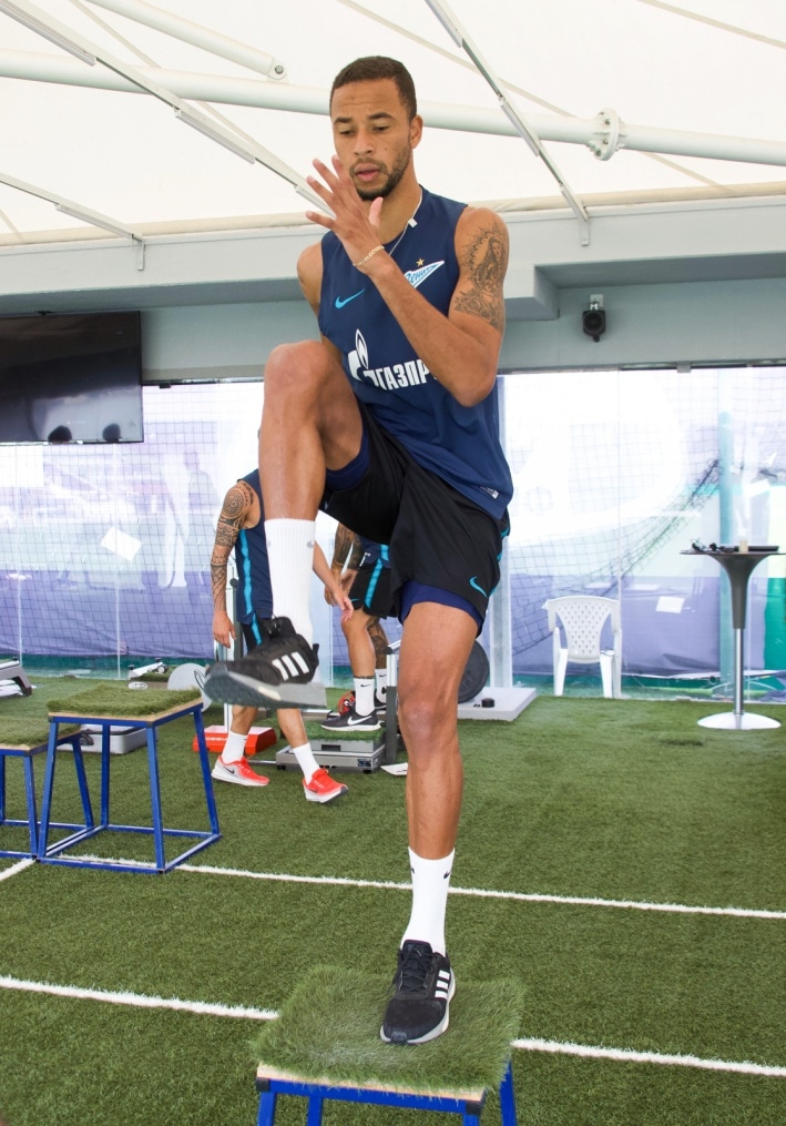 «Газпром»-тренировочные сборы в Катаре: 24 января, утренняя тренировка