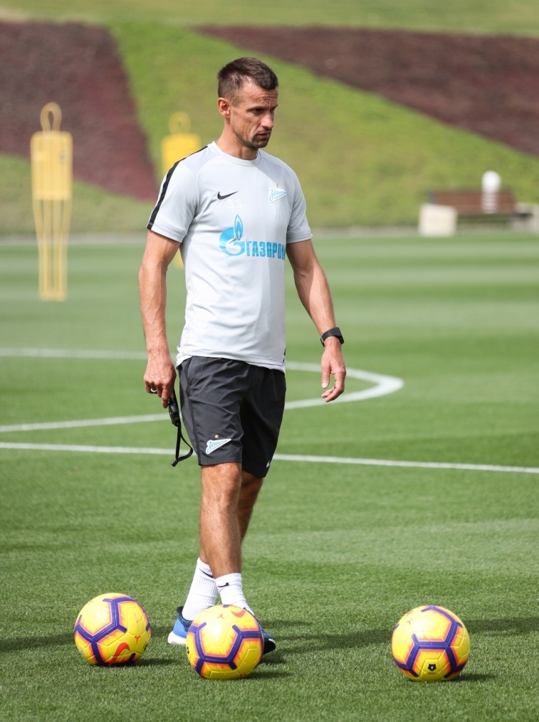 «Газпром»-тренировочные сборы в Катаре: 24 января, утренняя тренировка