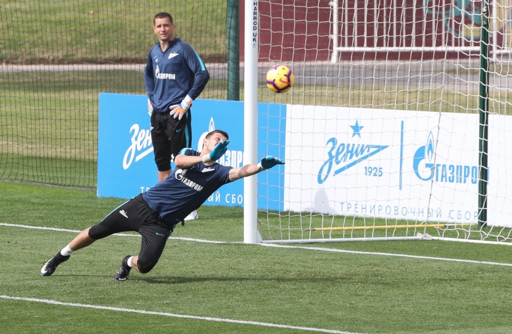 «Газпром»-тренировочные сборы в Катаре: 24 января, утренняя тренировка