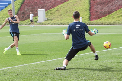 «Газпром»-тренировочные сборы в Катаре: 24 января, утренняя тренировка