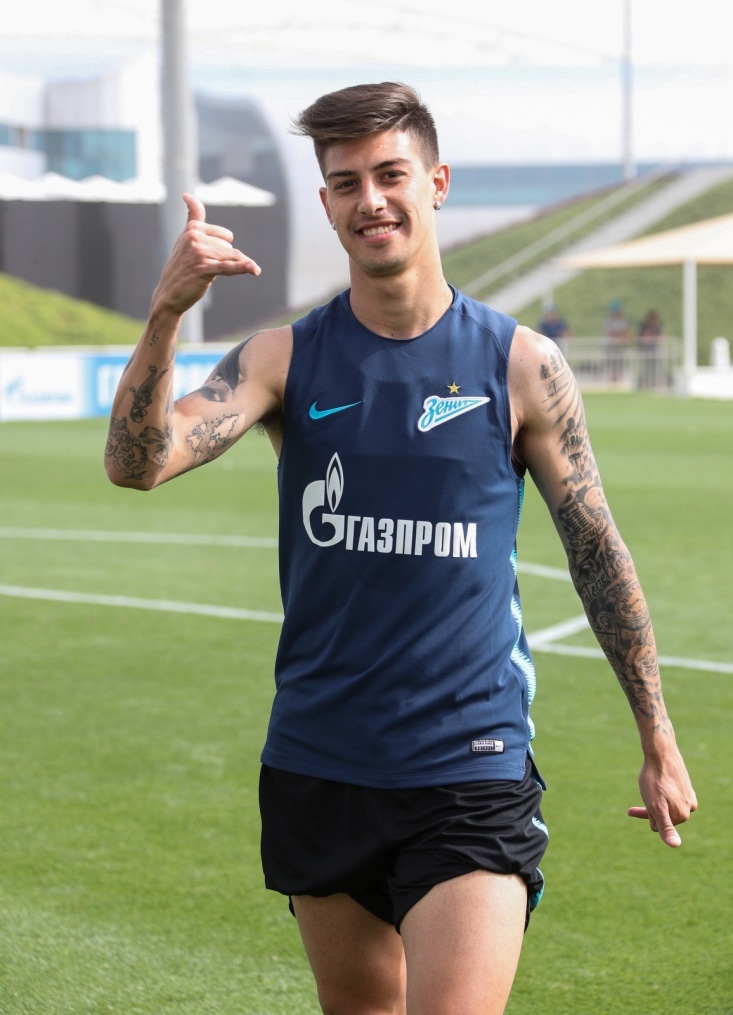 «Газпром»-тренировочные сборы в Катаре: 24 января, утренняя тренировка