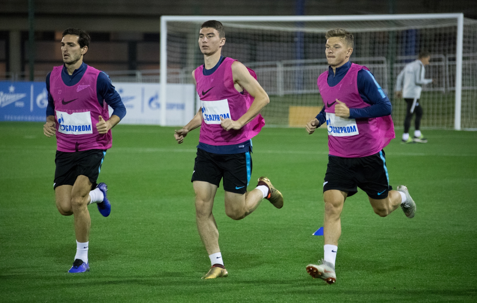 «Газпром»-тренировочные сборы в Катаре: 26 января, вечерняя тренировка