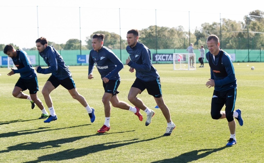 «Газпром»-тренировочные сборы в Испании: 4 февраля, утренняя тренировка