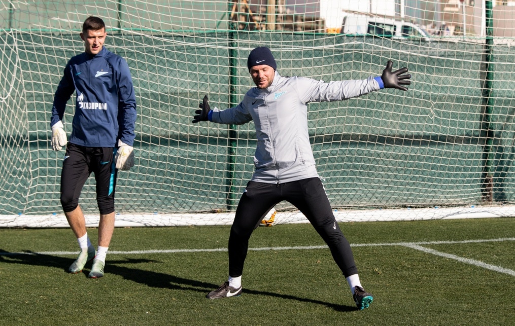 «Газпром»-тренировочные сборы в Испании: 4 февраля, утренняя тренировка