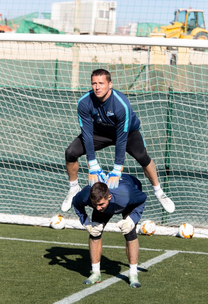 «Газпром»-тренировочные сборы в Испании: 4 февраля, утренняя тренировка