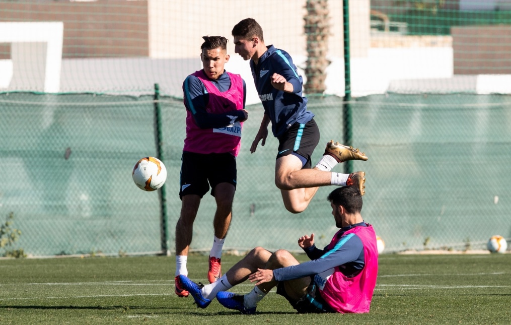 «Газпром»-тренировочные сборы в Испании: 4 февраля, утренняя тренировка