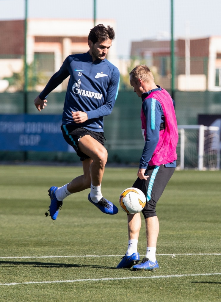 «Газпром»-тренировочные сборы в Испании: 4 февраля, утренняя тренировка