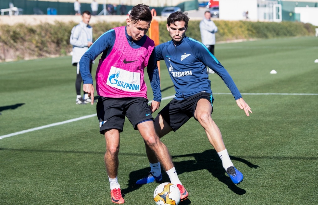 «Газпром»-тренировочные сборы в Испании: 4 февраля, утренняя тренировка