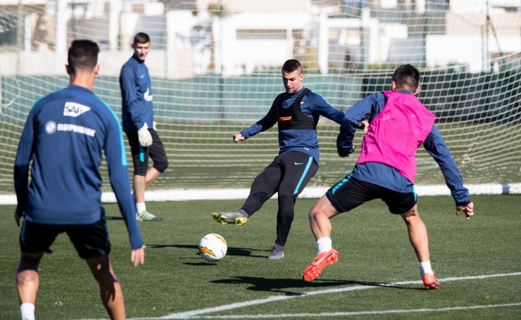 «Газпром»-тренировочные сборы в Испании: 4 февраля, утренняя тренировка