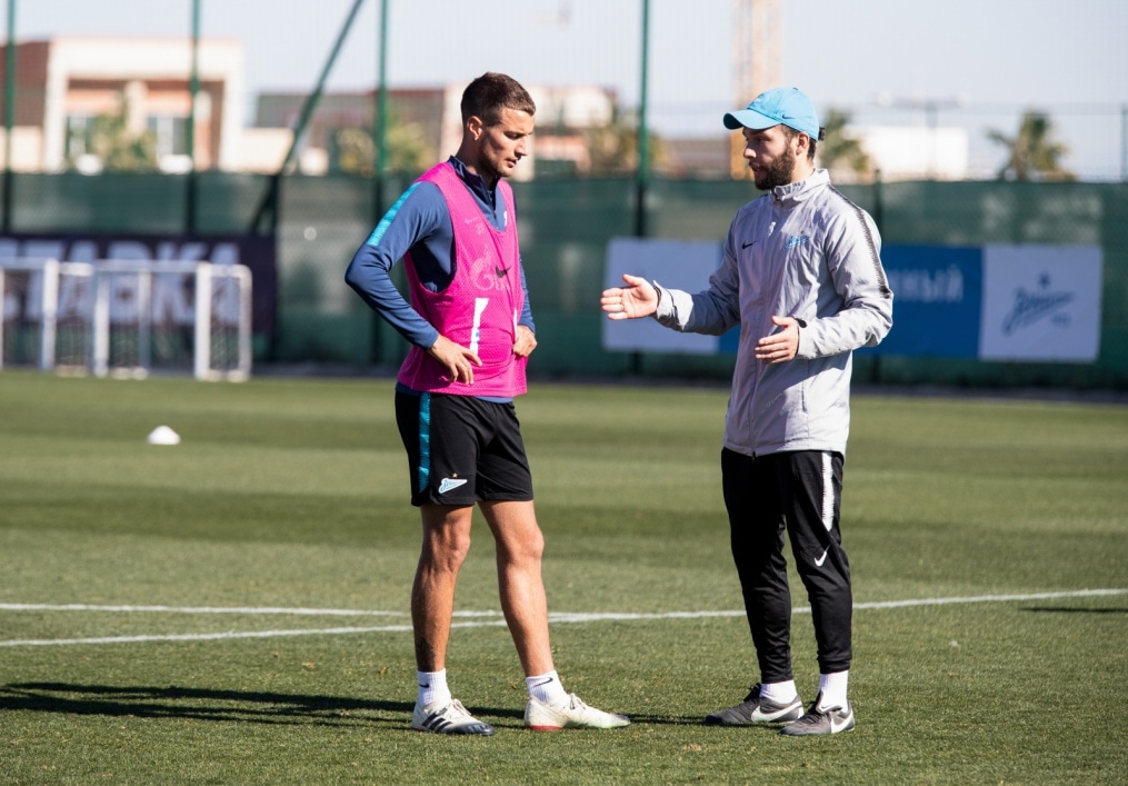 «Газпром»-тренировочные сборы в Испании: 4 февраля, утренняя тренировка