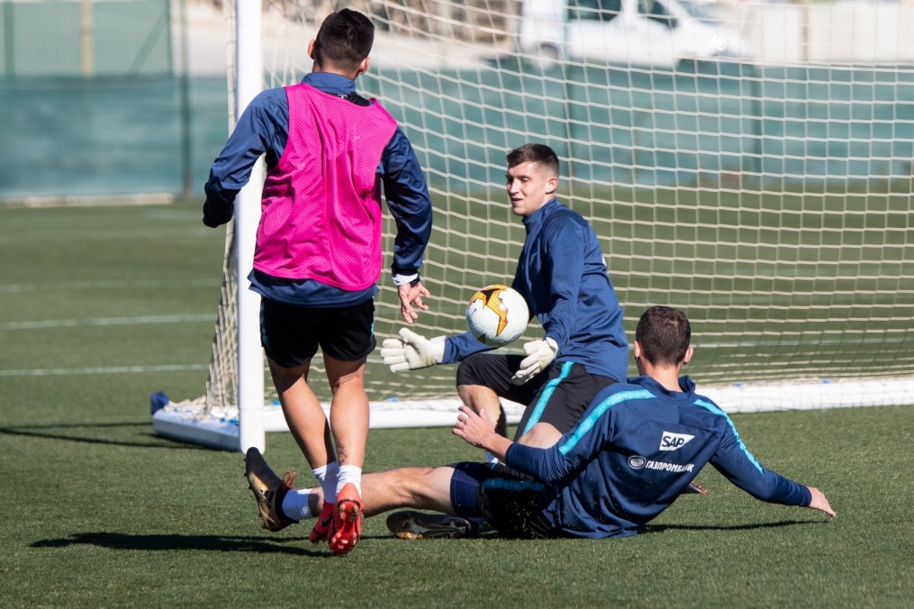 «Газпром»-тренировочные сборы в Испании: 4 февраля, утренняя тренировка