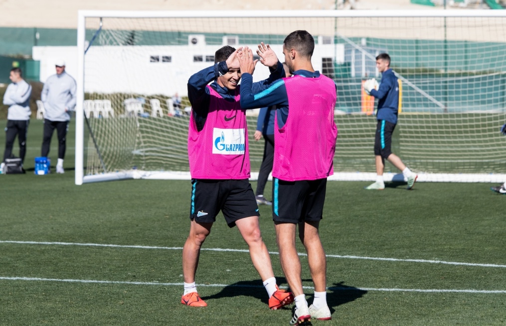 «Газпром»-тренировочные сборы в Испании: 4 февраля, утренняя тренировка