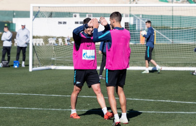 «Газпром»-тренировочные сборы в Испании: 4 февраля, утренняя тренировка