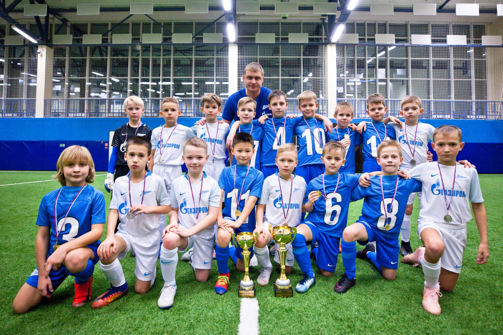 Награждение победителей Чемпионата филиалов U-9