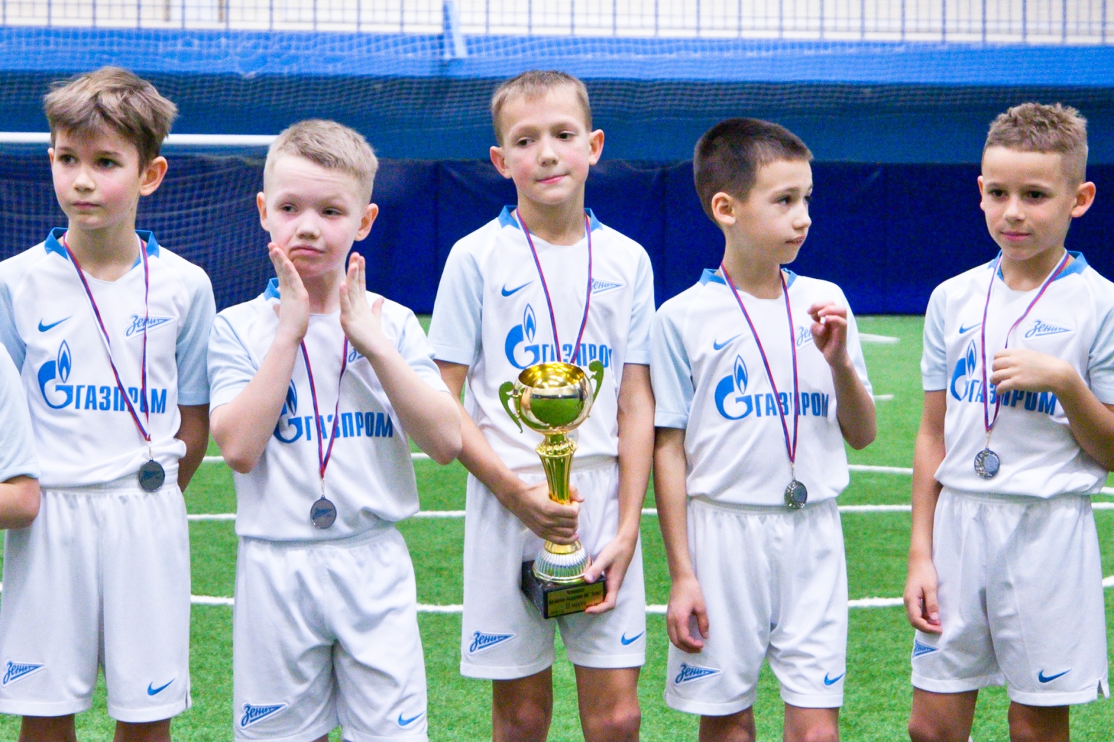 Награждение победителей Чемпионата филиалов U-9