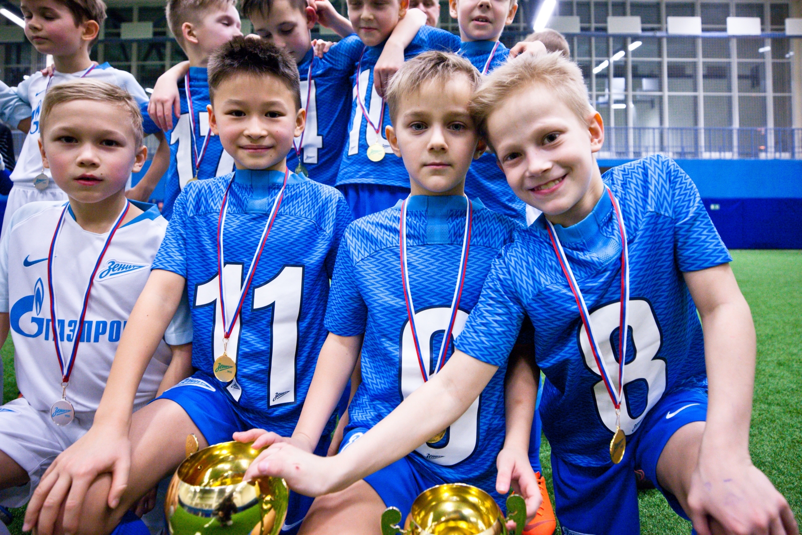 Награждение победителей Чемпионата филиалов U-9