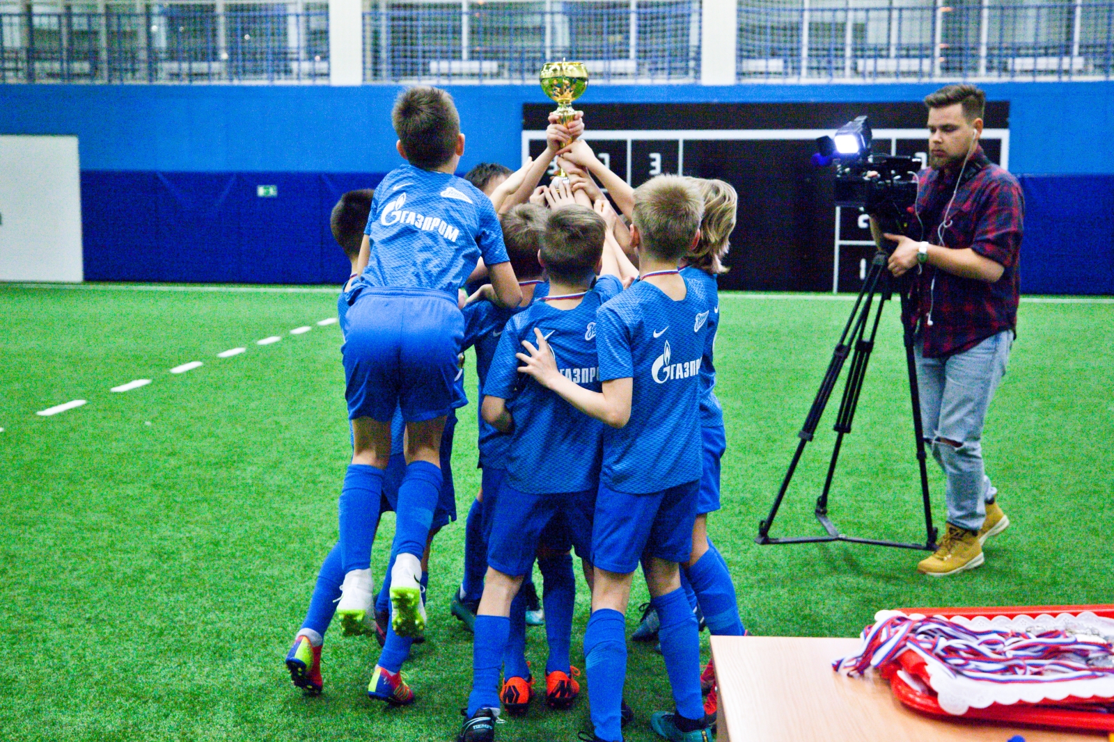 Награждение победителей Чемпионата филиалов U-9