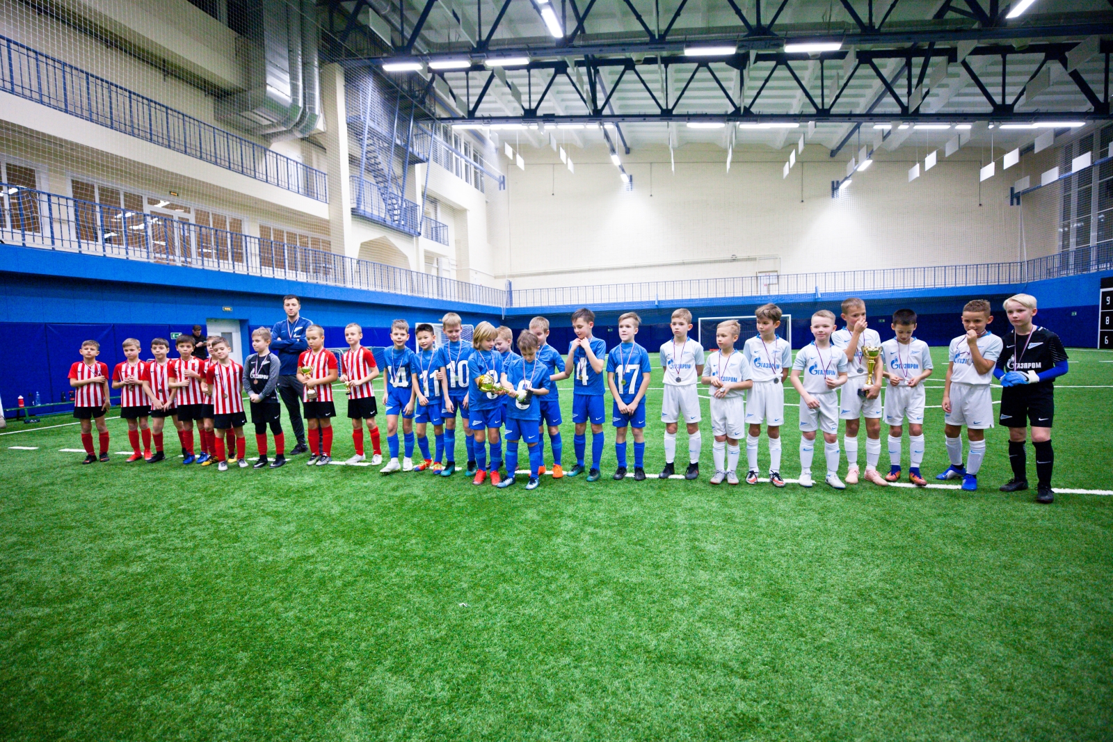 Награждение победителей Чемпионата филиалов U-9