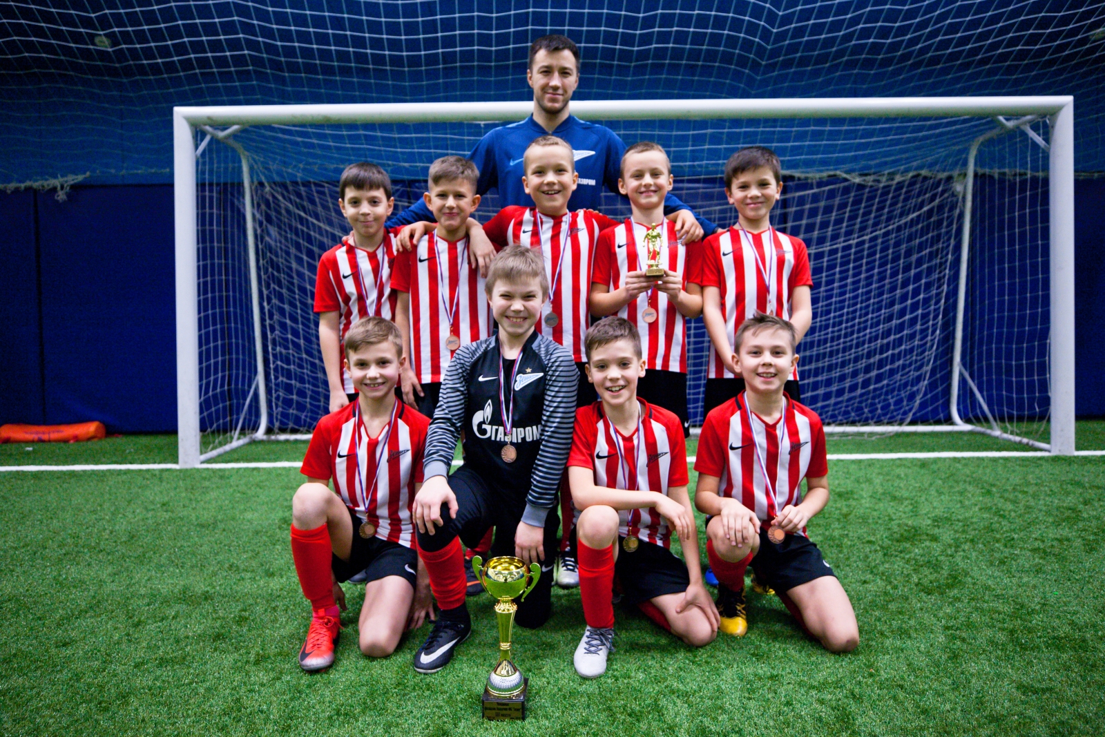 Награждение победителей Чемпионата филиалов U-9