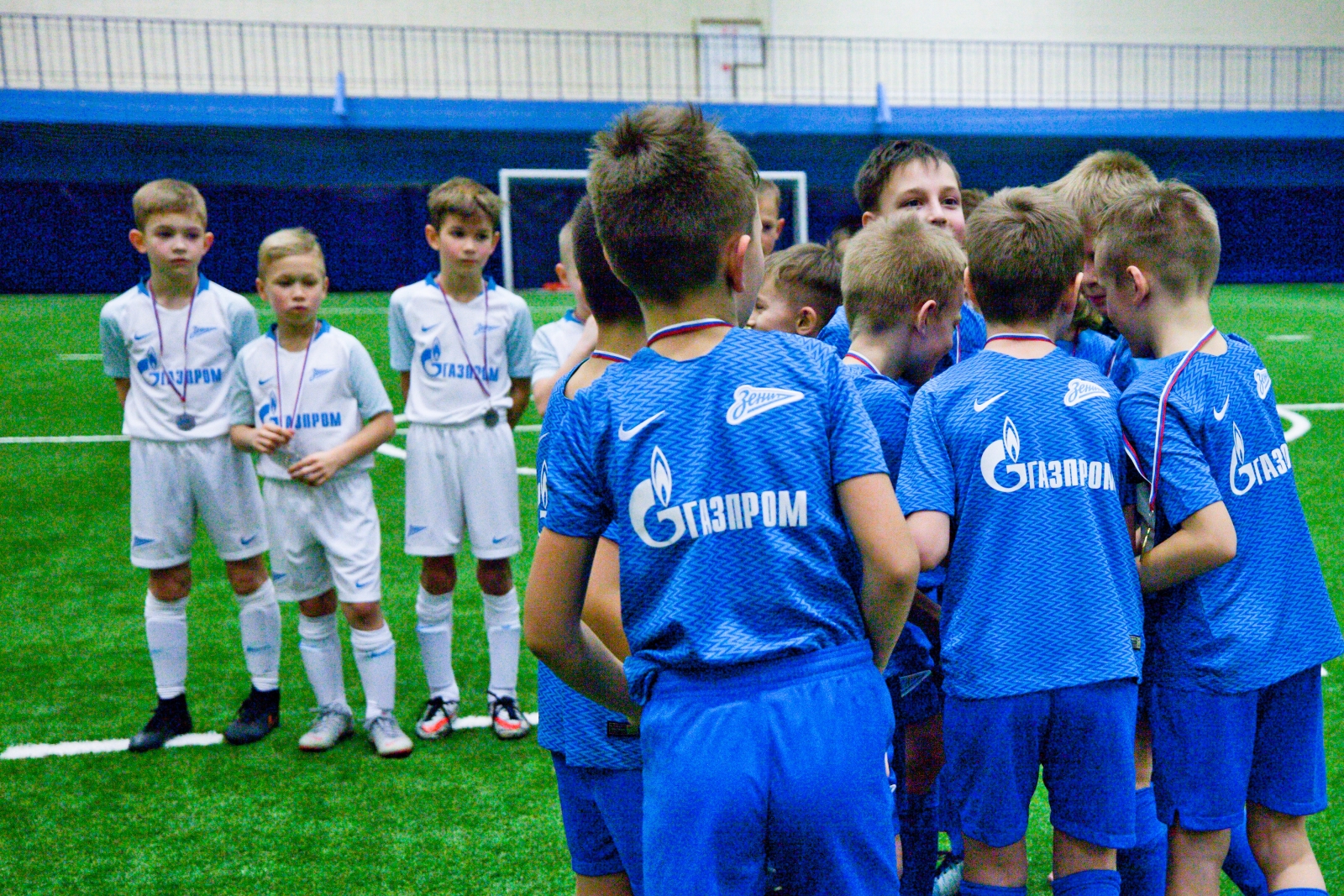 Награждение победителей Чемпионата филиалов U-9