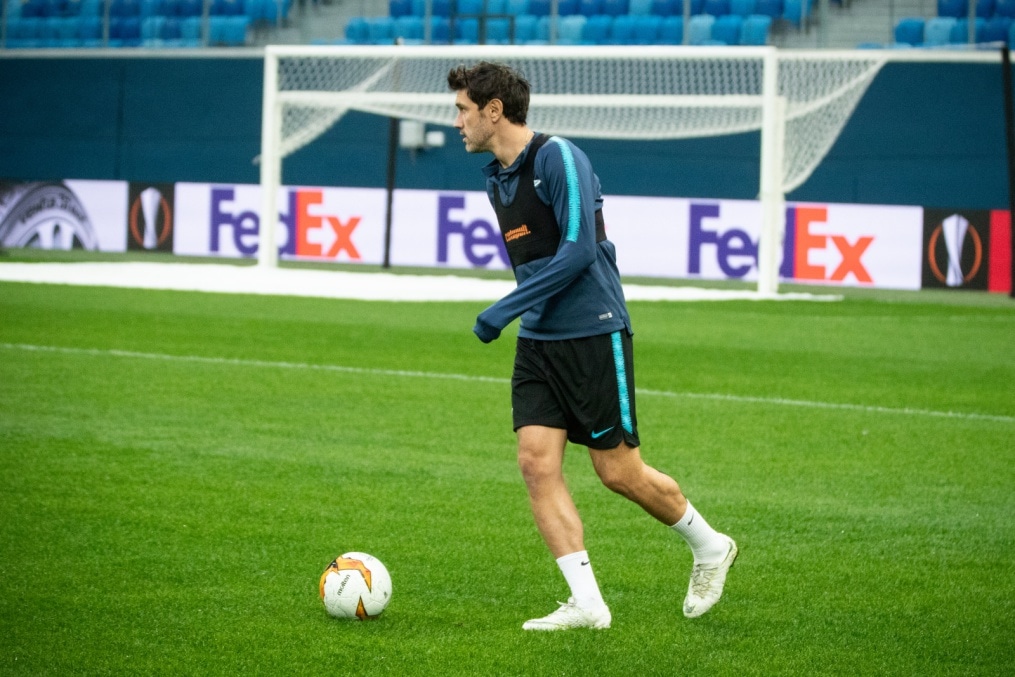 Открытая тренировка «Зенита» перед матчем с «Вильярреалом»