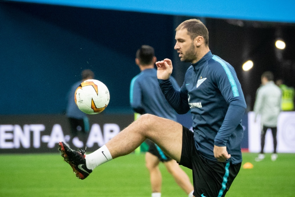 Открытая тренировка «Зенита» перед матчем с «Вильярреалом»