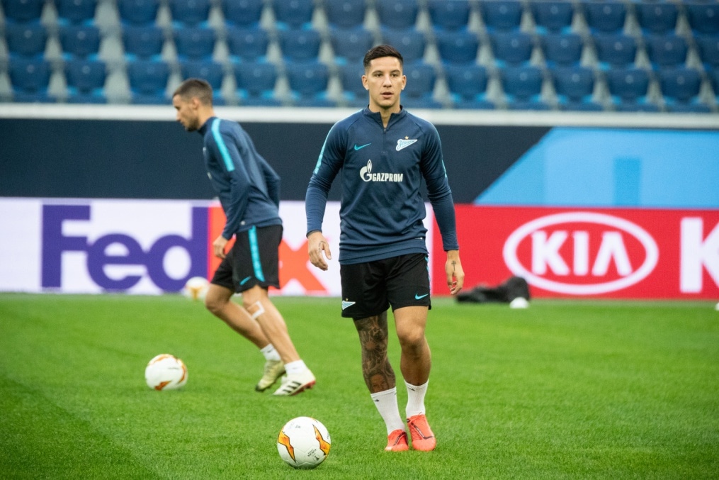 Открытая тренировка «Зенита» перед матчем с «Вильярреалом»