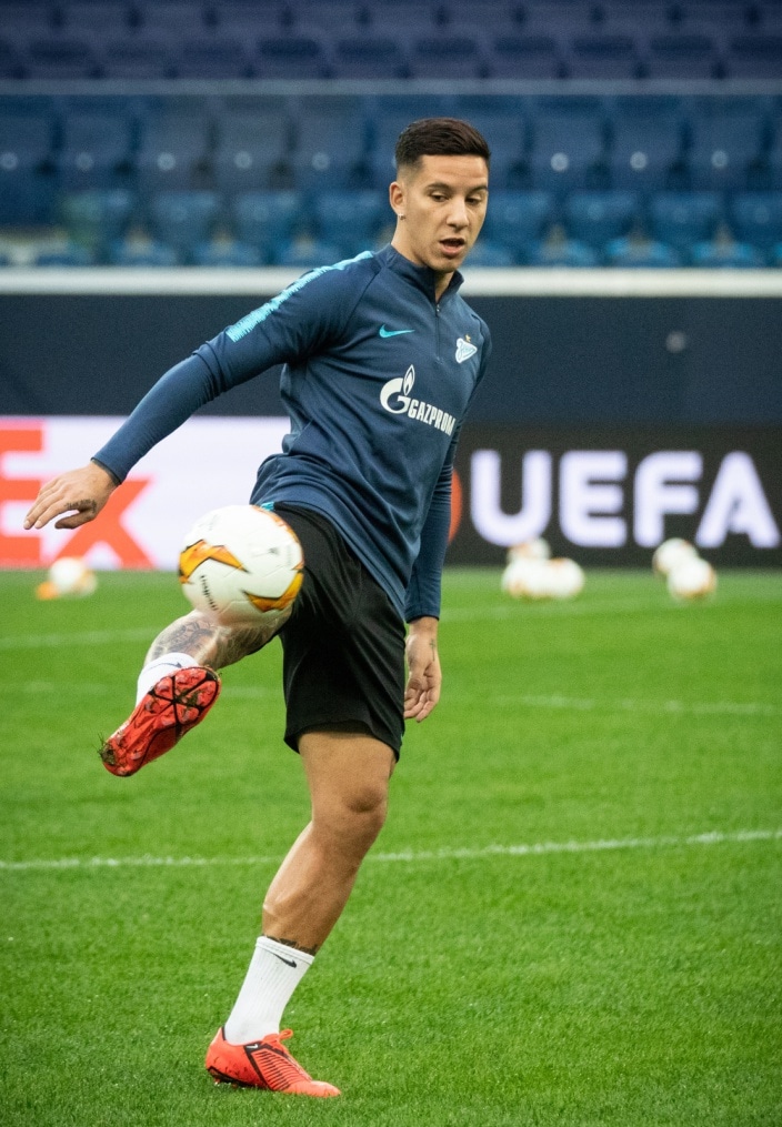 Открытая тренировка «Зенита» перед матчем с «Вильярреалом»