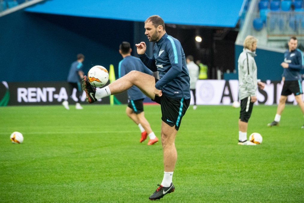 Открытая тренировка «Зенита» перед матчем с «Вильярреалом»