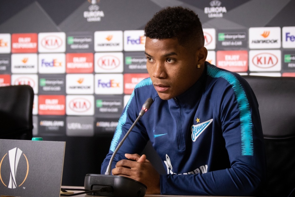 Предматчевый брифинг «Зенита» перед матчем Лиги Европы УЕФА 2018/19, «Зенит» — «Вильярреал»