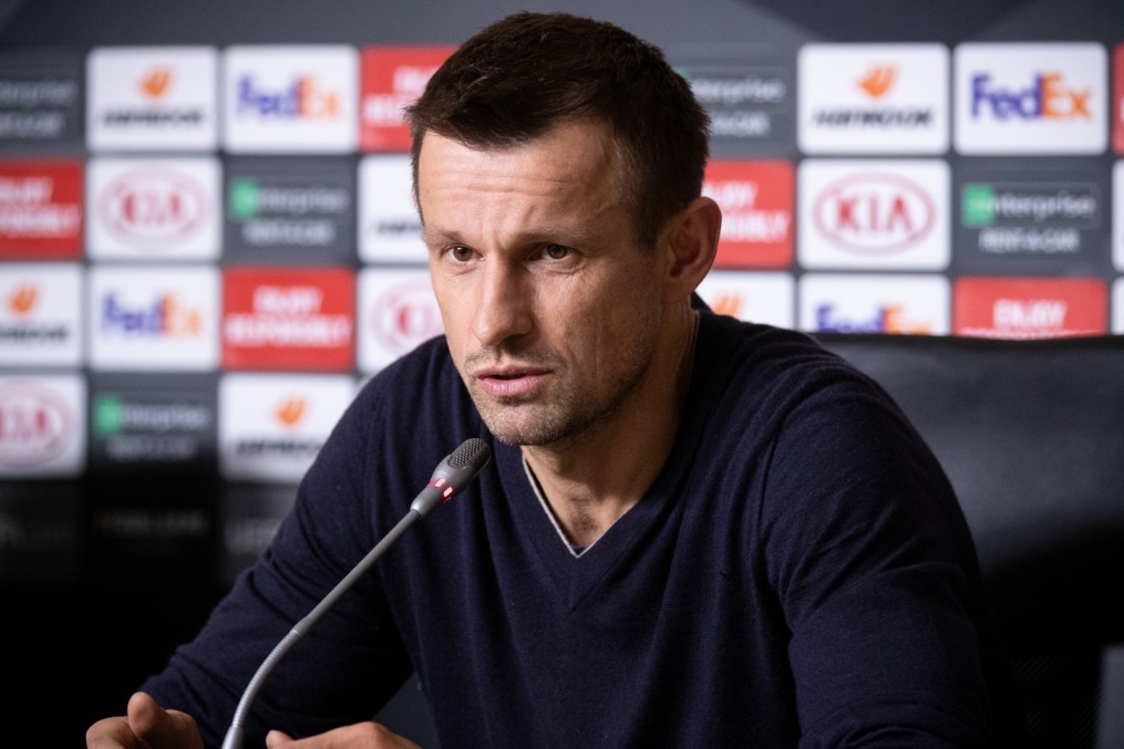 Предматчевый брифинг «Зенита» перед матчем Лиги Европы УЕФА 2018/19, «Зенит» — «Вильярреал»