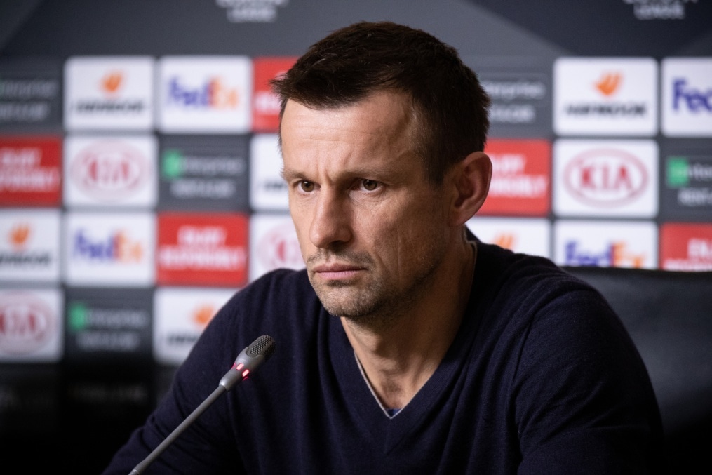 Предматчевый брифинг «Зенита» перед матчем Лиги Европы УЕФА 2018/19, «Зенит» — «Вильярреал»