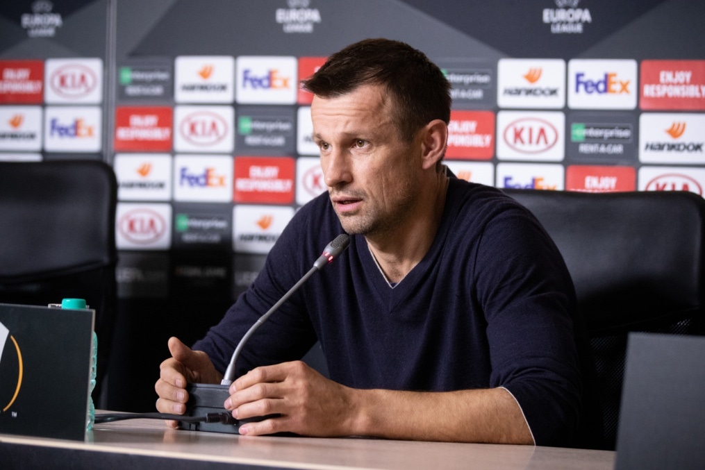 Предматчевый брифинг «Зенита» перед матчем Лиги Европы УЕФА 2018/19, «Зенит» — «Вильярреал»