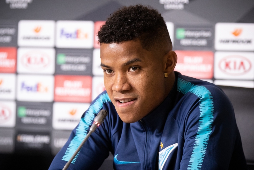 Предматчевый брифинг «Зенита» перед матчем Лиги Европы УЕФА 2018/19, «Зенит» — «Вильярреал»