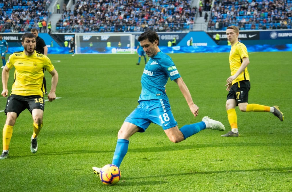 Российская Премьер-Лига 2018/19, «Зенит» — «Анжи»