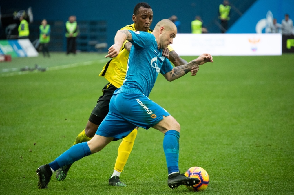Российская Премьер-Лига 2018/19, «Зенит» — «Анжи»